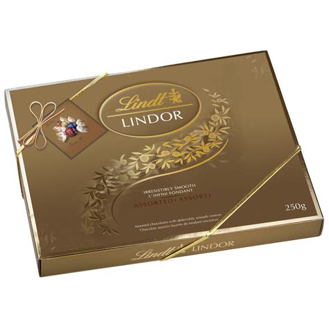 Lindt Lindor Prestige Assorted Chocolate Truffles T Box 250g Lindt Chocolate Canada