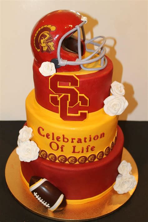 Usc Cake Themed Sweets Collegiate Teams Examples Pinterest