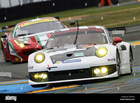 Porsche 911 Rsr Le Mans 24 Hours France 2013 Stock Photo Alamy