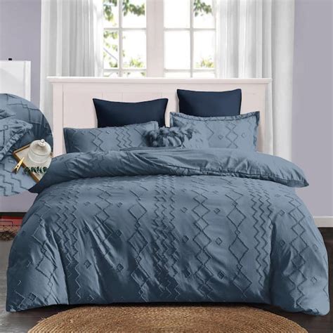 Shatex Shatex Tufted Comforter Queen Size Clearance Sets- 3 Piece All ...