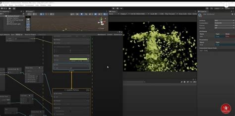 Unity Vfx Graph：post It Particles Aggregate Into Models Ericwang