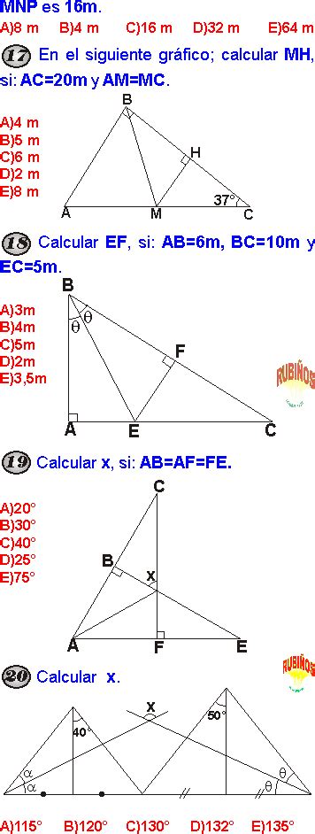 Teorema De La Bisectriz Y Mediatriz Ejercicios Resueltos Pdf