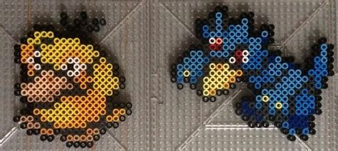 054 055 Psyduck And Golduck Perlers By Tehmorrison Pokemon Bead