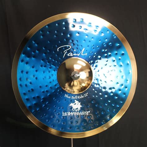 Paiste 22 Signature Stewart Copeland Blue Bell Ride Cymbal Reverb