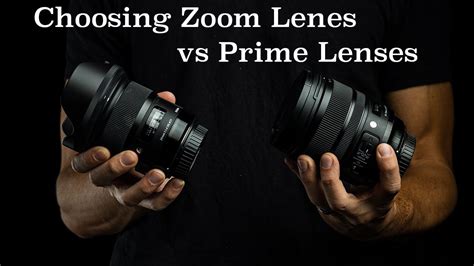 Zoom Lenses Vs Prime Lenses How I Choose And Use Lenses Youtube