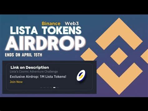 How To Participate In Lista Token Airdrop Lista Token Binance