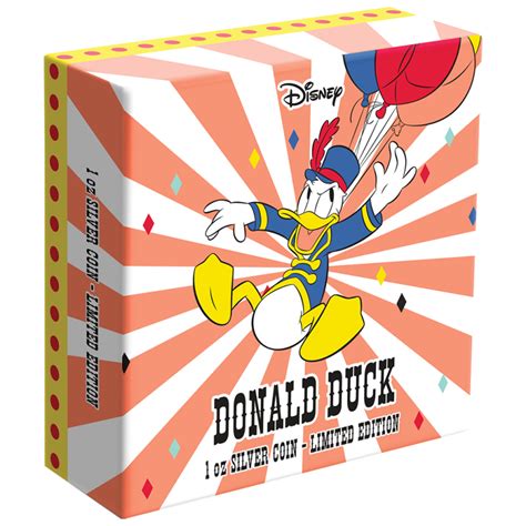 Pato Donald Niue D Lares Onza Plata Monedas Lamasbolano