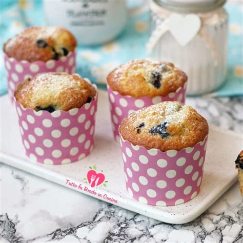 Muffin Ai Mirtilli Bimby Con Yogurt Senza Burro Tutto Fa Brodo In