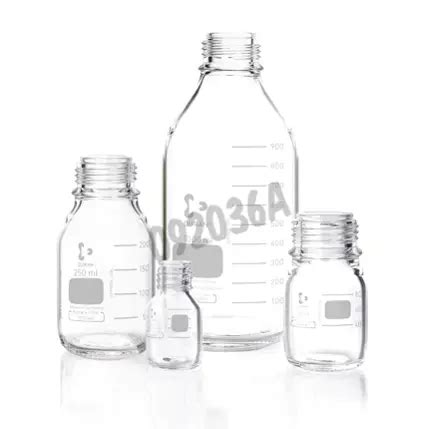 Schott Duran Borosilikatglas Flasche Klar 150 Ml Ohne Verschluss