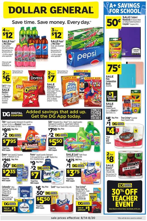 Dollar General Current Weekly Ad Frequent Ads