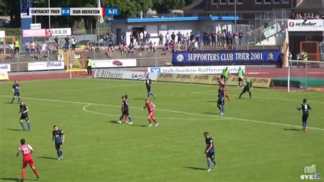 SVE TV Eintracht Trier Vs SC 07 Idar Oberstein YouTube