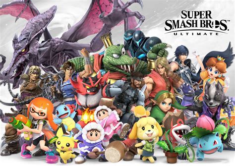 Super Smash Bros Ultimate Newcomers V2 By Theshadowrush1992 On