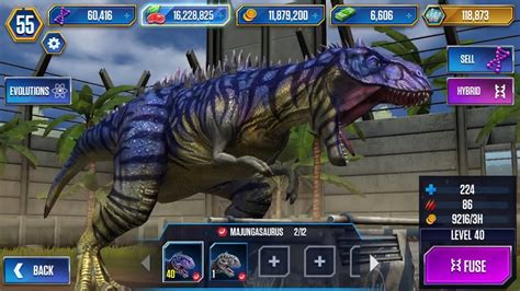 Majungasaurus Max And Coming Soon Fuse Jurassic World The Game Youtube