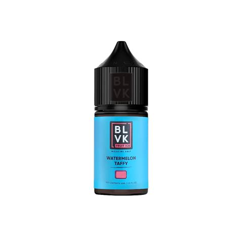 NicSalt BLVK Fruit Ice Watermelon Taffy 30ml 35mg VapeLandBR