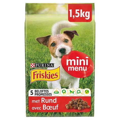 Mini Menu Hondenvoeding Adult Brokjes Met Rund 1 5kg Carrefour België