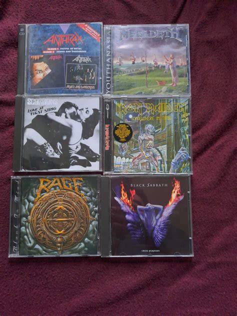 Cds Heavy Metal Hard Rock Como Novos Vila Real Nossa Senhora Da