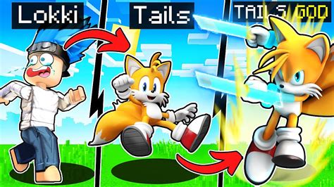 DIVENTO Da LOKKI A TAILS GOD Su SONIC SPEED SIMULATOR Di ROBLOX ITA