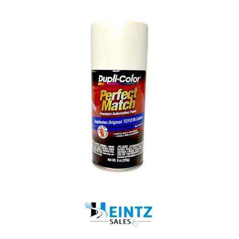 Duplicolor Bty1626 Perfect Match Toyota White Pearl 8 Oz Aerosol 070 Ebay