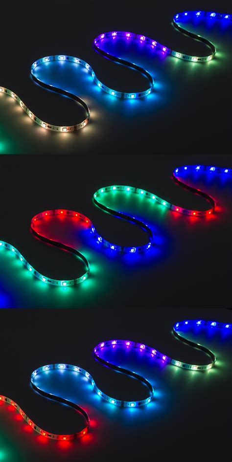 Outdoor Rgb Led Strip Lights Color Chasing V Led Tape Light