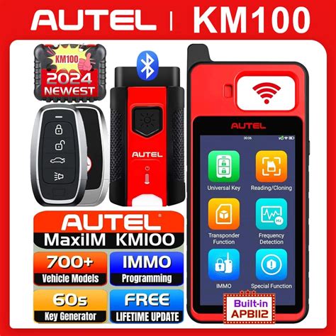 Autel Maxiim Km Herramienta Inmovilizador De Programaci N De