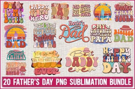 Fathers Day Sublimation Bundle Graphic By Sublimation Artist