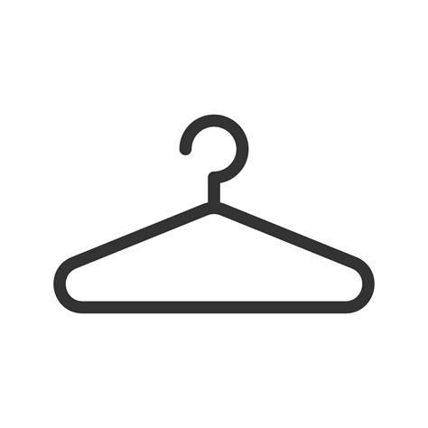 Hanger icon vector sign illustration trendy design. on blank background 8442121 Vector Art at ...