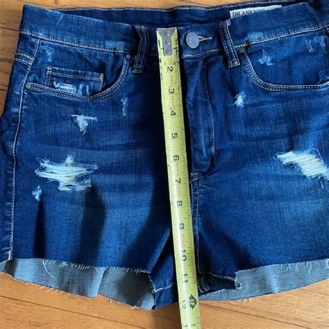 Blank Nyc Shorts Blank Nyc Distressed Wedge Shorts Poshmark