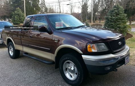 2000 F 150 Xlt Cab Ford Pick Up Truck 4x4 Off Road 5 4 V8 Automatic