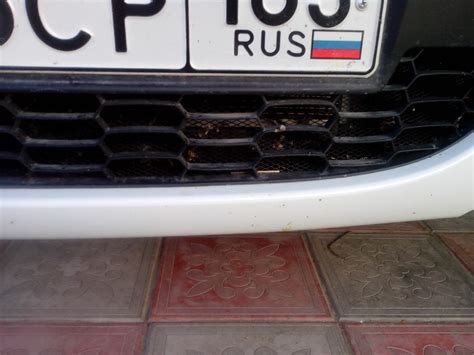 Нужна ли сетка в бампер? — Lada Калина Универсал (2G), 1,6 л, 2014 года ...