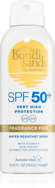 Bondi Sands Spf Fragrance Free Spray Solaire Protecteur Spf