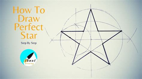 How To Draw Perfect Stars I Geometric Stars Draw I How To Draw Stars