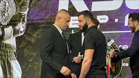 Tomasz Adamek Vs Mamed Chalidov Pierwsze Face To Face Youtube