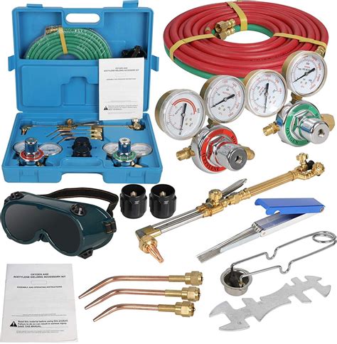 Amazon Oxygen Acetylene Gas Cutting Torch And Welding Kit Portable