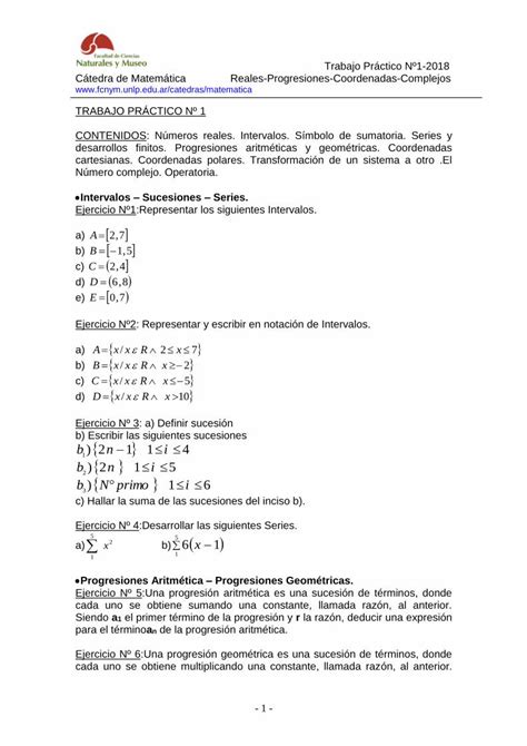 PDF TRABAJO PRÁCTICO Nº 1 Coordenadas polares Transformación de un