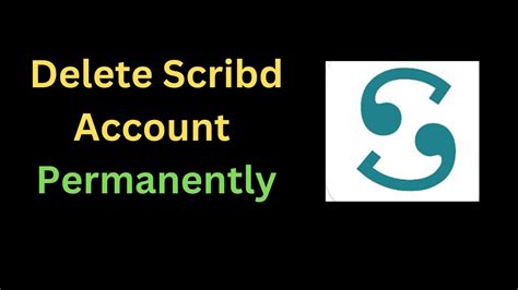 How To Delete Scribd Account Permanently How To Removed Scribd