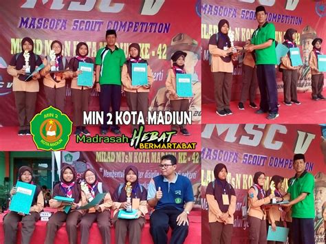 Siswa Siswi Min Kota Madiun Borong Juara Olimpiade Matematika Dalam