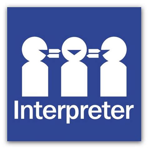 interpreter logo | Language, Interpretation, Bilingual