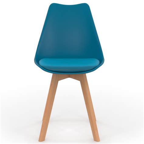 Chaises Scandinaves Bleu Canard Pas Cher Id Market