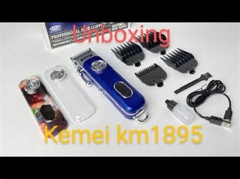 Unboxing Kemei 1895 Vintage Clipper Viral Hairclipper Kasepclippers