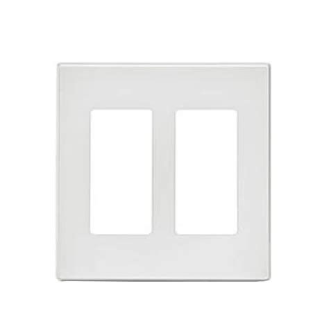 Tapa Plastica Plus Sin Tornillo De 2 Gang 80309 0sw Decora Blanca Implosa