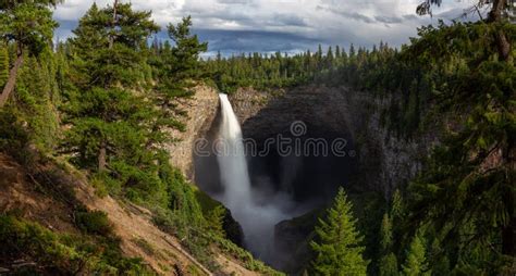 Helmcken Falls In Wells Gray Provincial Park Near Clearwater Bc