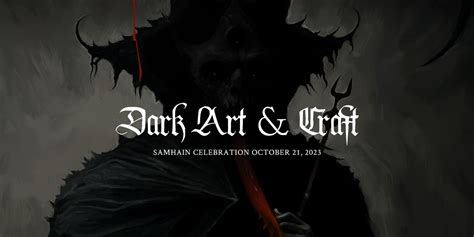 Dark Art And Craft Samhain Celebration Dark Art And Craft