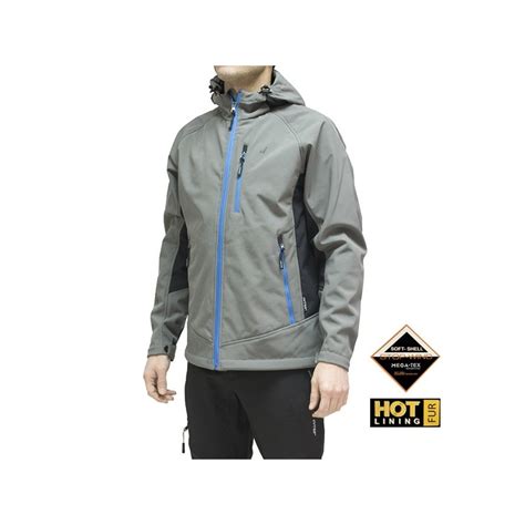 Joluvi Softshell Monsacro Antracita Negro Hombre