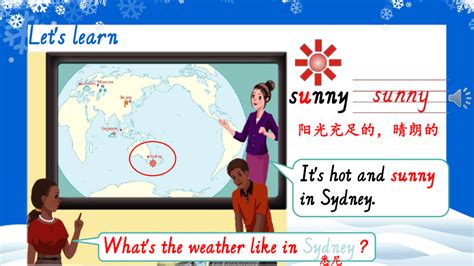 Unit 3 Weather Part B Lets Learn 课件共25张ppt 21世纪教育网