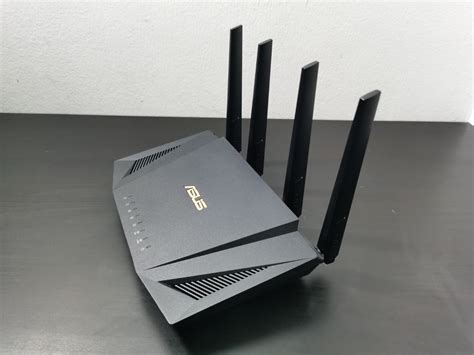 Review ASUS AX3000 RT AX58U Dual Band WiFi 6 Router Gadget Voize