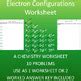 Electron Configurations Full and Noble Gas Configurations: A Chemistry Worksheet