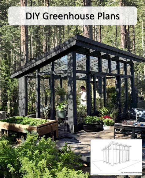 Greenhouse Plans 1 Best Design DIY - Etsy