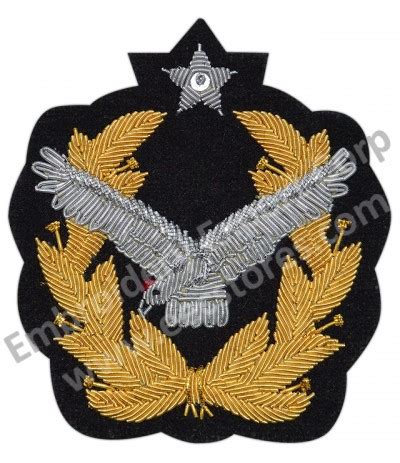 Rank Cap Badge - Chilean Air Force