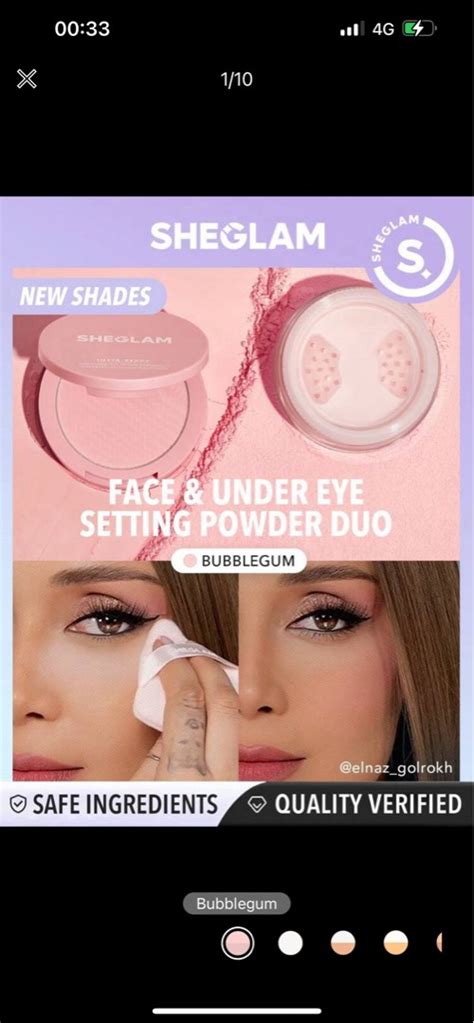 SheGlam Setting Powder Beauty Personal Care Face Makeup On Carousell