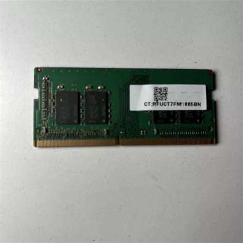 Micron Gb Stick Ddr T Sodimm Memory Mta Atf G Hz G B